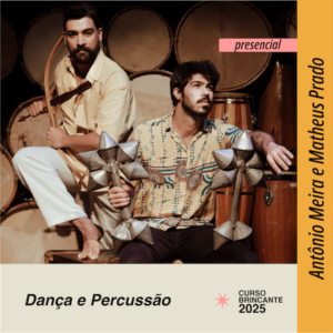 Curso de Dança e Percussão