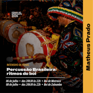 INTENSIVO DE PERCUSSÃO BRASILEIRA